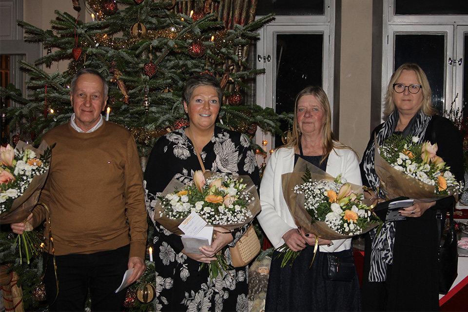 Från vänster: Zemir Cukur, Marie Sundberg, Annika Liljemark och Ellinor Karlsson.